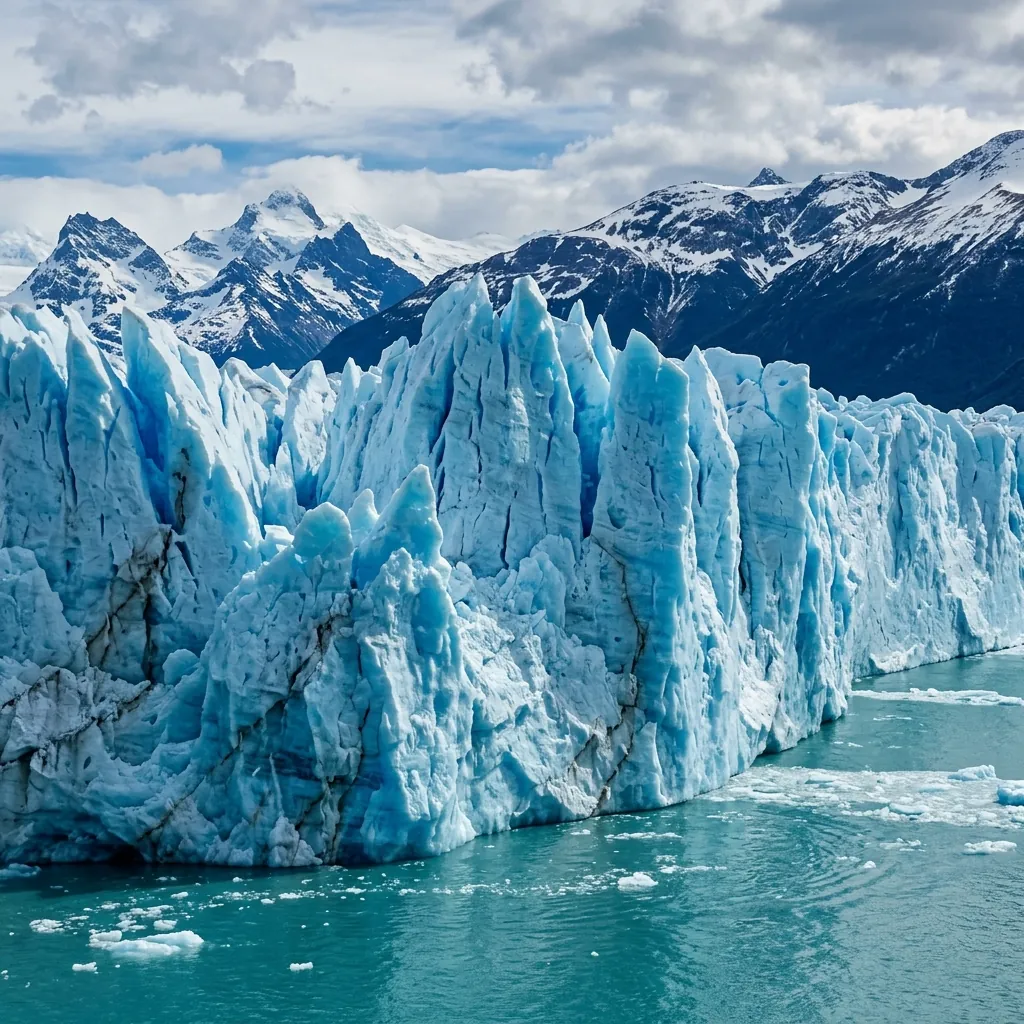 Glaciar en Patagonia Argentina